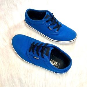 Big Kids Blue Vans